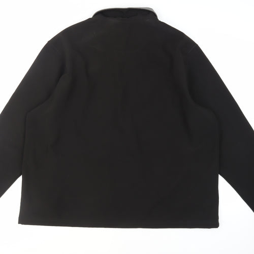 Gelert Mens Black Jacket Size 4XL Zip - Logo Zipped Pockets Outdoors