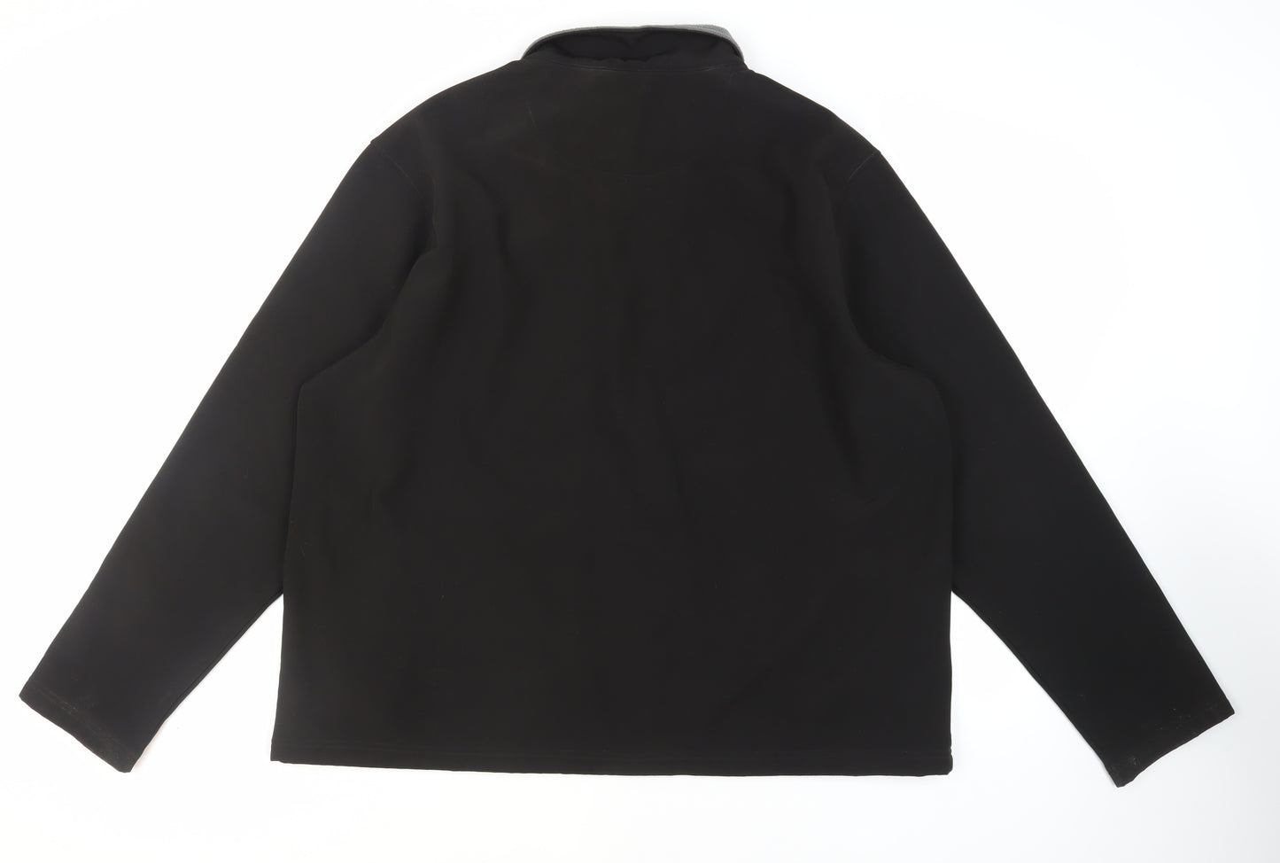 Gelert Mens Black Jacket Size 4XL Zip - Logo Zipped Pockets Outdoors