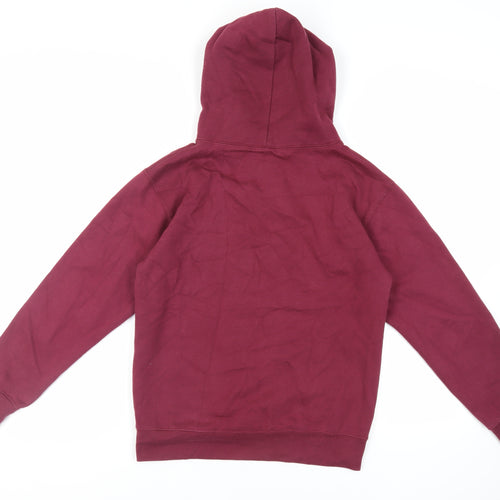 Among Us Girls Purple Cotton Pullover Hoodie Size 12-13 Years Pullover - Pockets