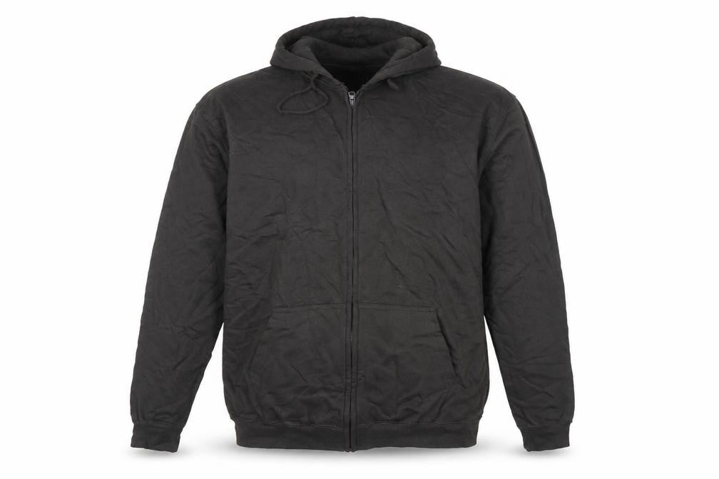 Gaffer Jeans Mens Grey Cotton Full Zip Hoodie Size XL