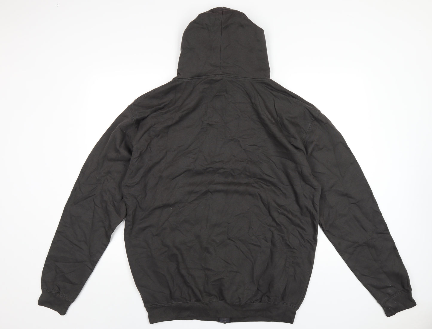 Gaffer Jeans Mens Grey Cotton Full Zip Hoodie Size XL
