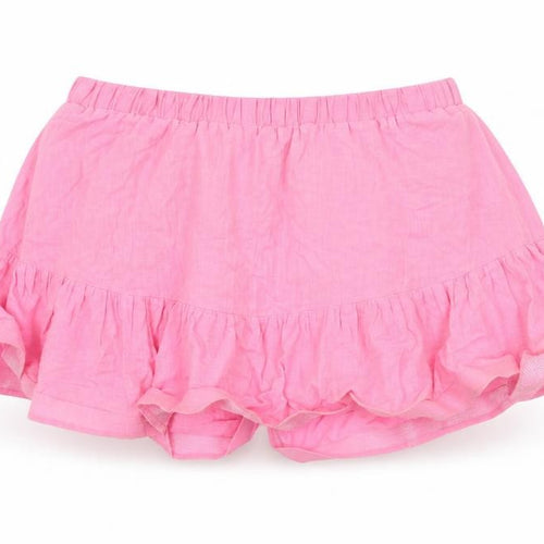 In the Style Womens Pink Cotton Mini Skirt Size 10