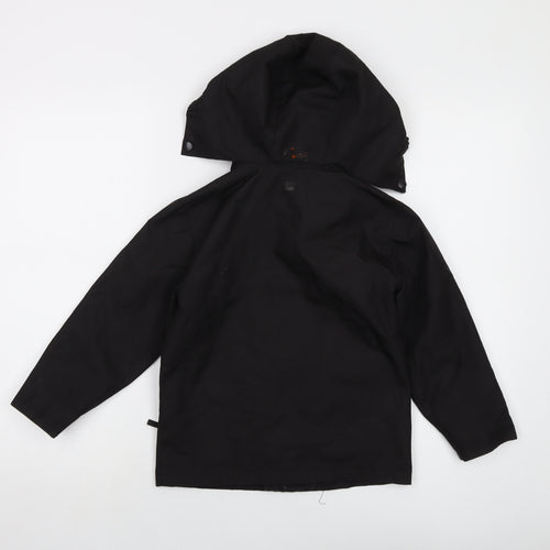 Mountain Warehouse Boys Black Jacket Size 5-6 Years Zip