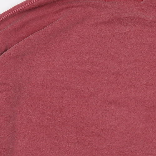 Breeznin' up Womens Pink Cotton Pullover Sweatshirt Size XL Pullover