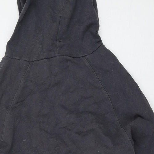 Pineapple Womens Grey Cotton Pullover Hoodie Size M Pullover