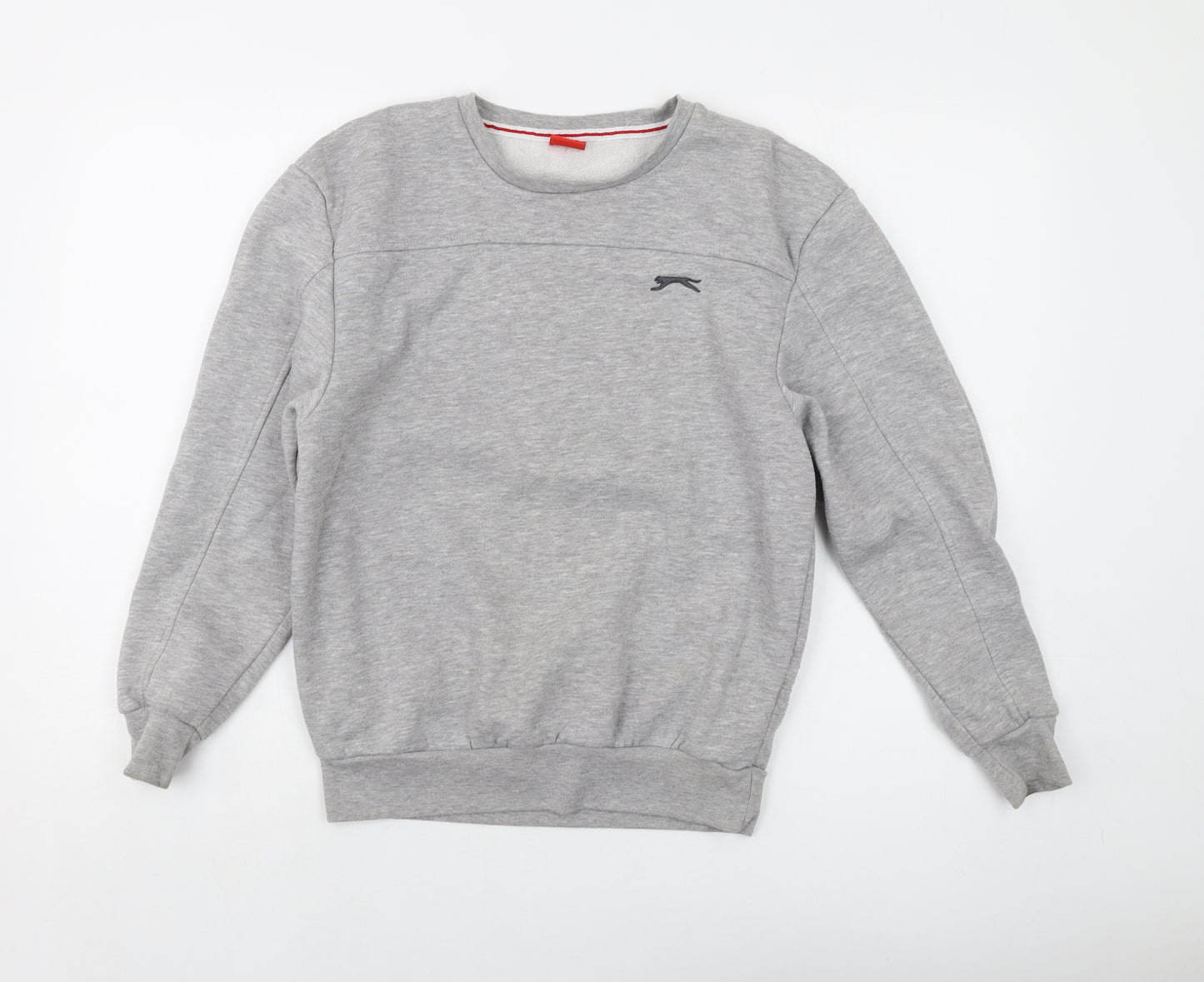 Slazenger Boys Grey Polyester Pullover Sweatshirt Size 13 Years Pullover