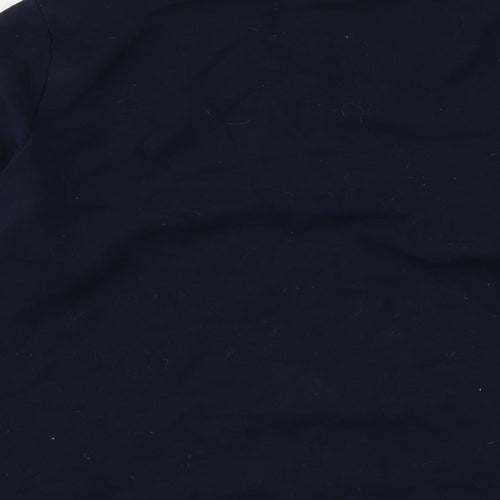 Lands' End Womens Blue Cotton Pullover Sweatshirt Size S Pullover