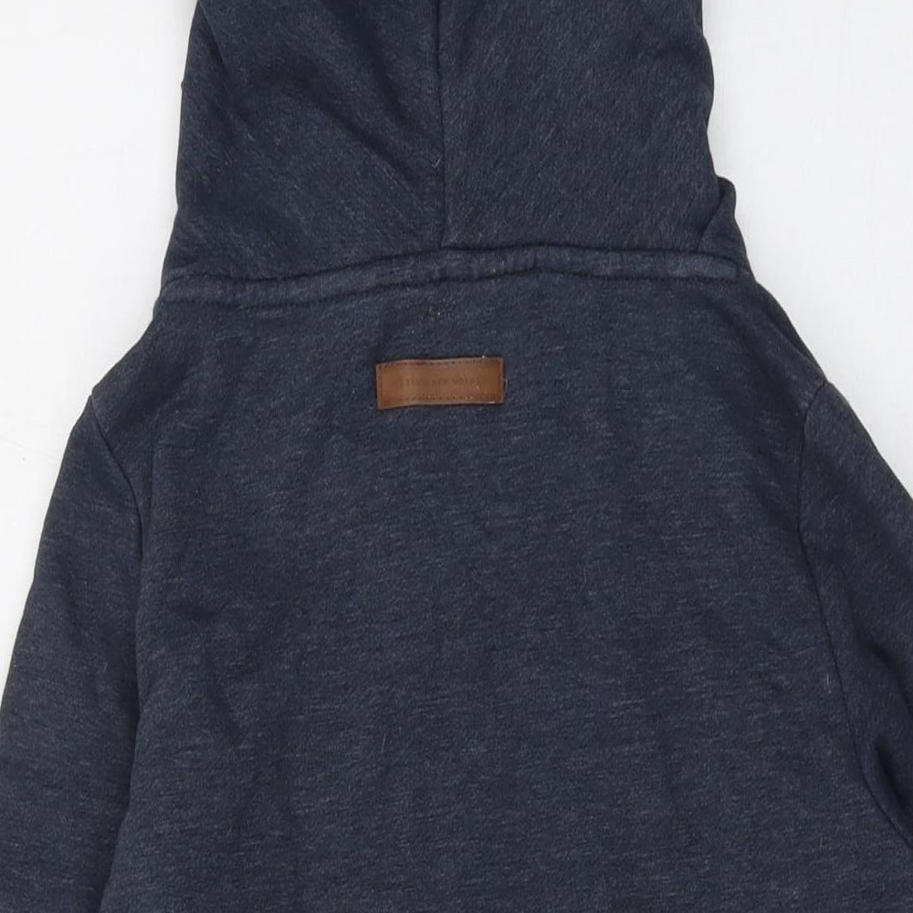 Naketano Womens Blue Cotton Pullover Hoodie Size S Pullover