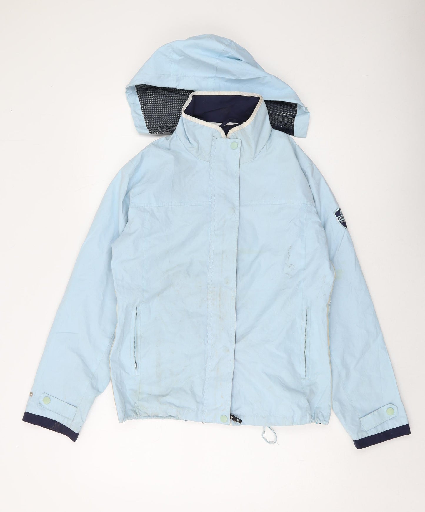 Backswing Womens Blue Jacket Size 12 Zip