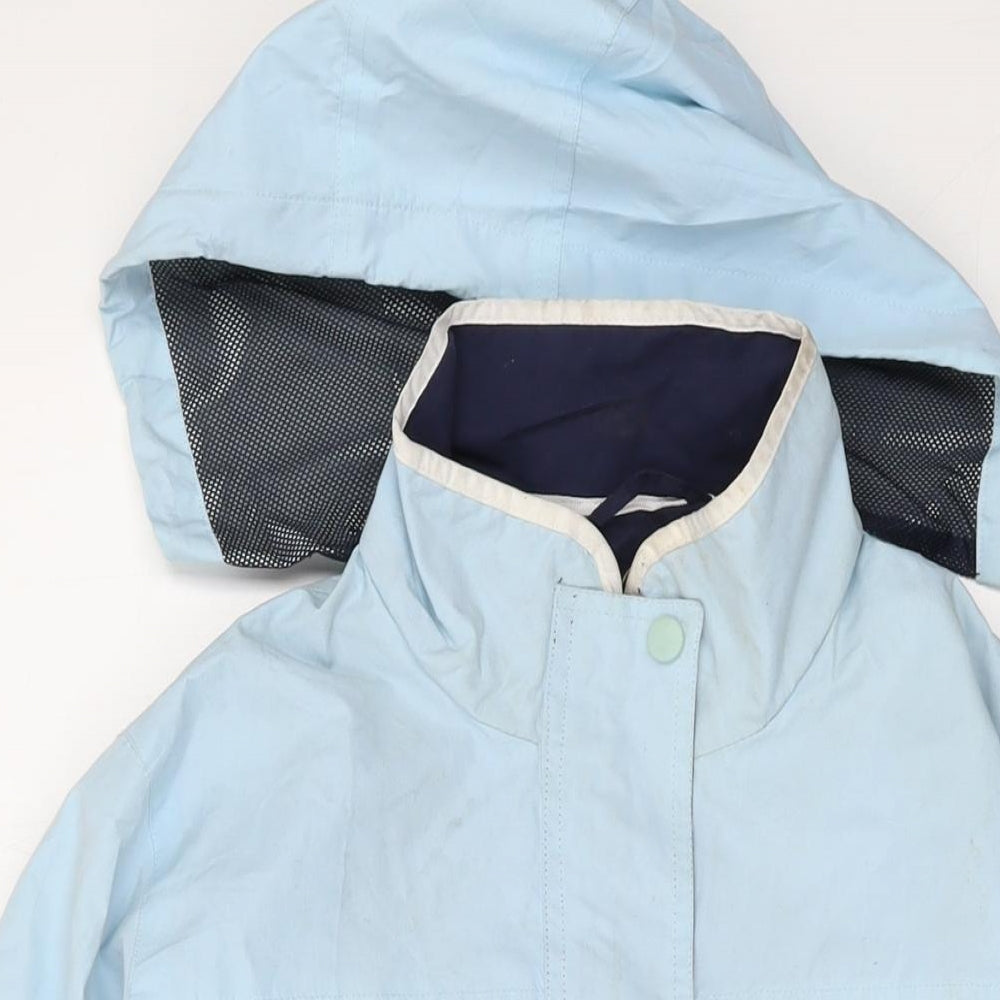 Backswing Womens Blue Jacket Size 12 Zip