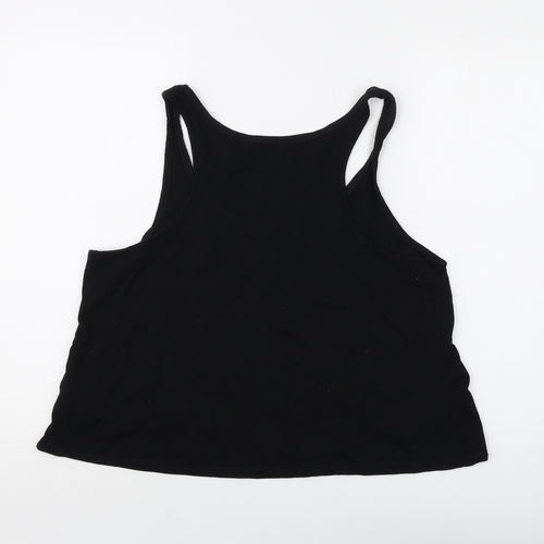 Satar Wars Womens Black Cotton Basic Tank Size XL Round Neck