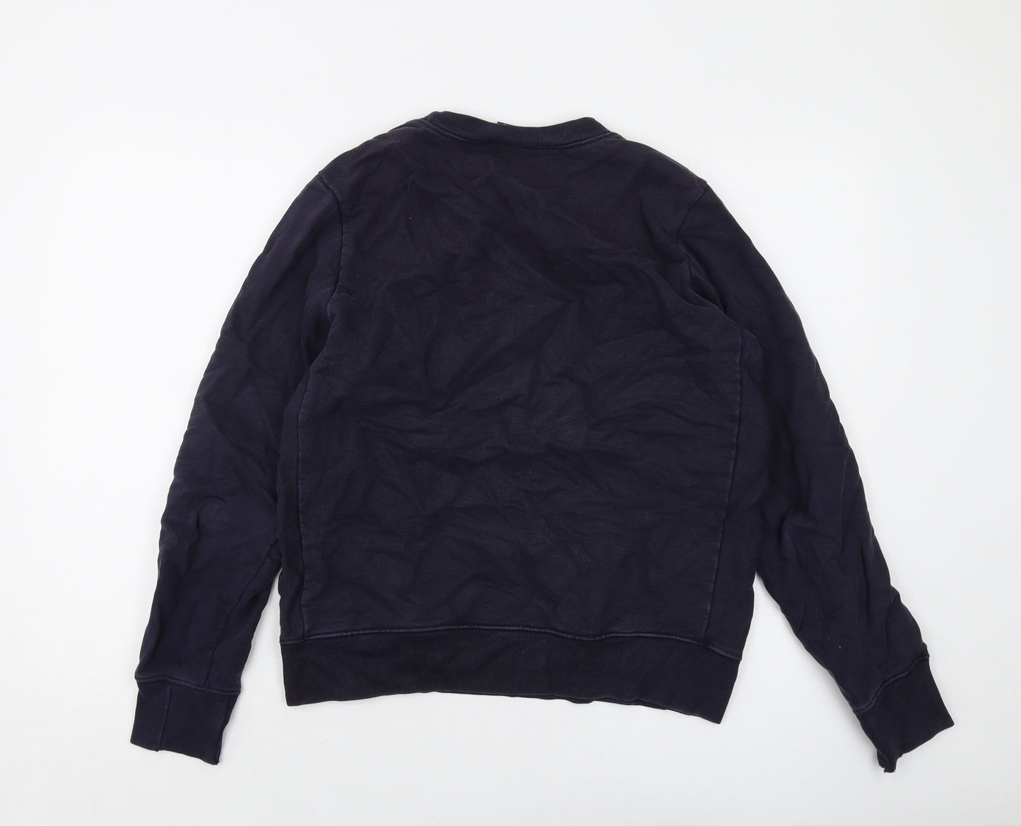 Paul Smith Womens Blue Cotton Pullover Sweatshirt Size S Pullover