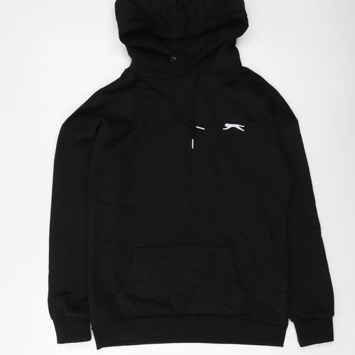 Slazenger Womens Black Polyester Pullover Hoodie Size 6 Pullover
