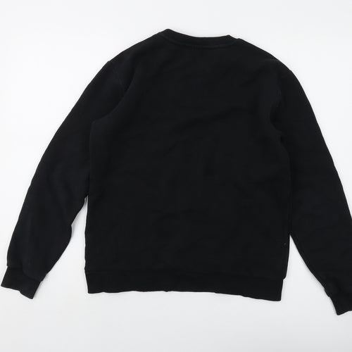 MP Womens Black Cotton Pullover Sweatshirt Size XS Pullover