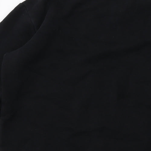 MP Womens Black Cotton Pullover Sweatshirt Size XS Pullover