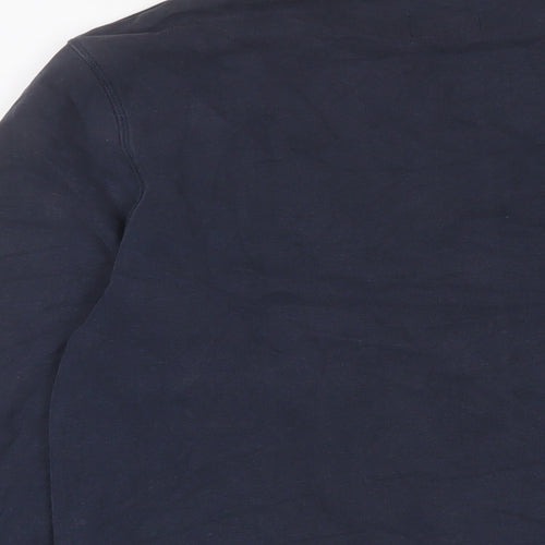 Selected Homme Mens Blue Cotton Pullover Sweatshirt Size M
