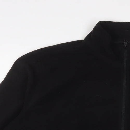 Lowe Alpine Mens Black Polyester Pullover Sweatshirt Size L - Logo, Embroidered