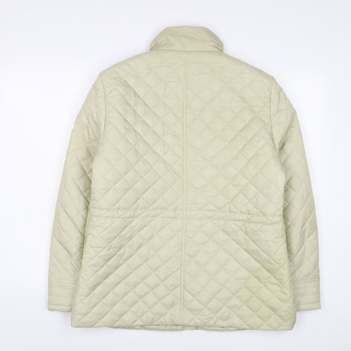Precis Womens Ivory Jacket Size 14 Zip