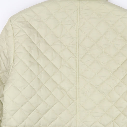 Precis Womens Ivory Jacket Size 14 Zip