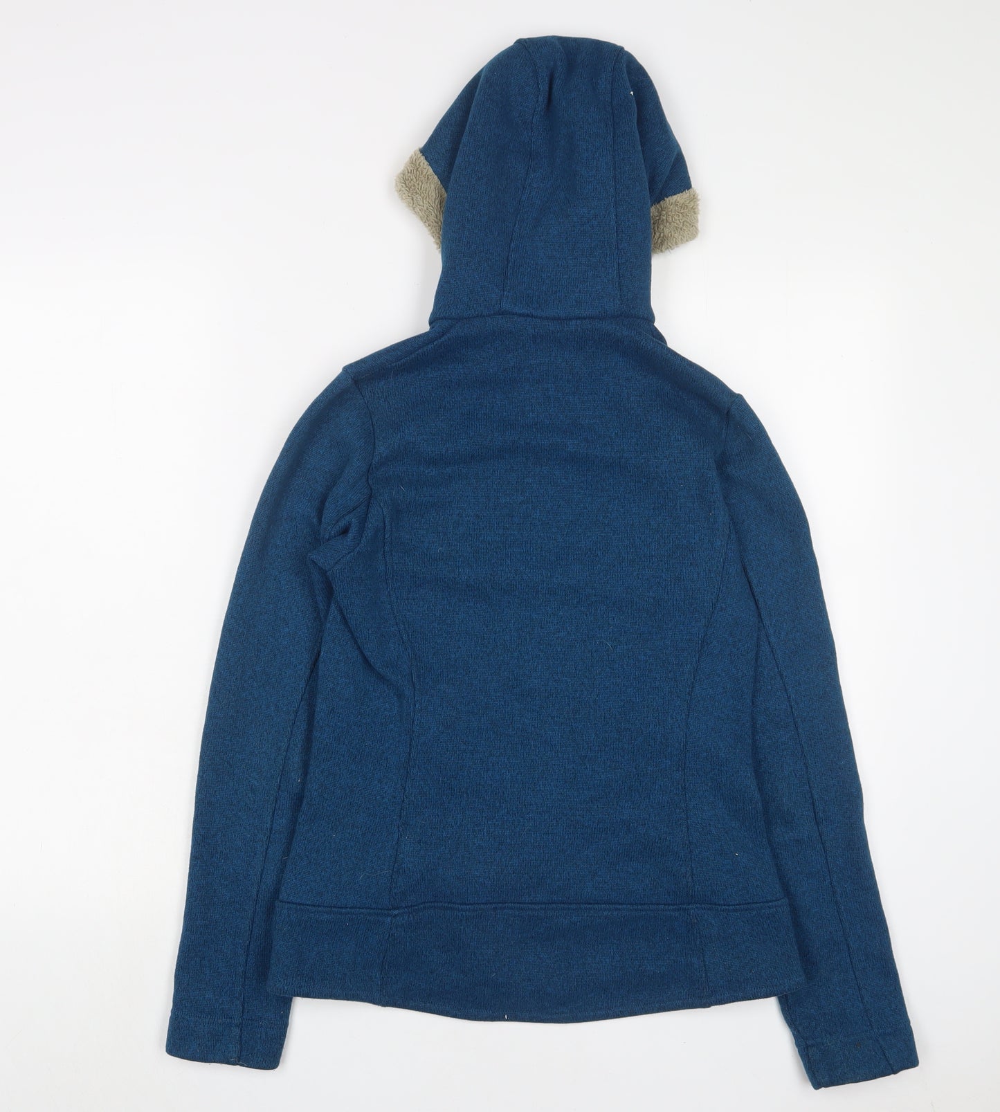 DECATHLON Womens Blue Jacket Size S Zip - Zip Pockets