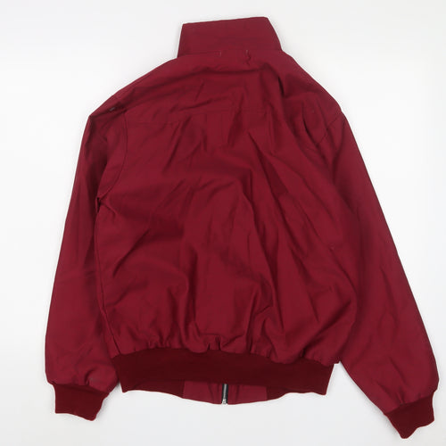 Ralph Lauren Mens Red Bomber Jacket Jacket Size XS Zip - Logo, Embroidered