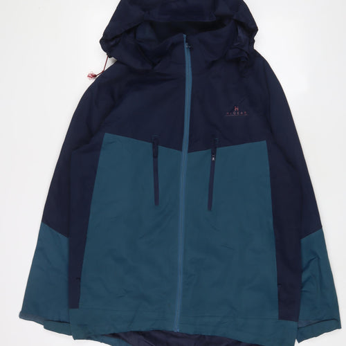Hi Gear Mens Blue Jacket Coat Size L Zip