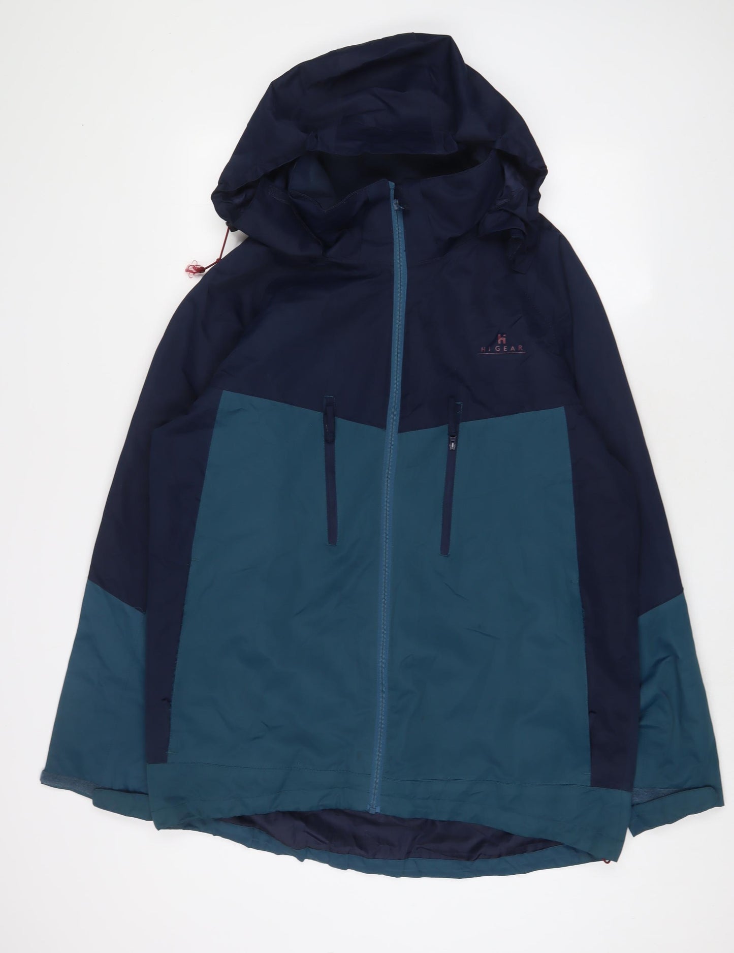 Hi Gear Mens Blue Jacket Coat Size L Zip