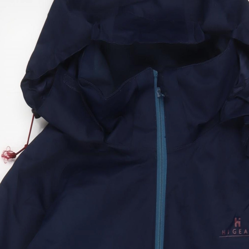 Hi Gear Mens Blue Jacket Coat Size L Zip