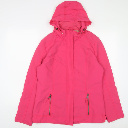 Concept Womens Pink Jacket Size 14 Zip