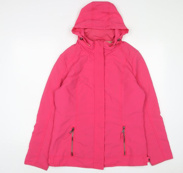 Concept Womens Pink Jacket Size 14 Zip
