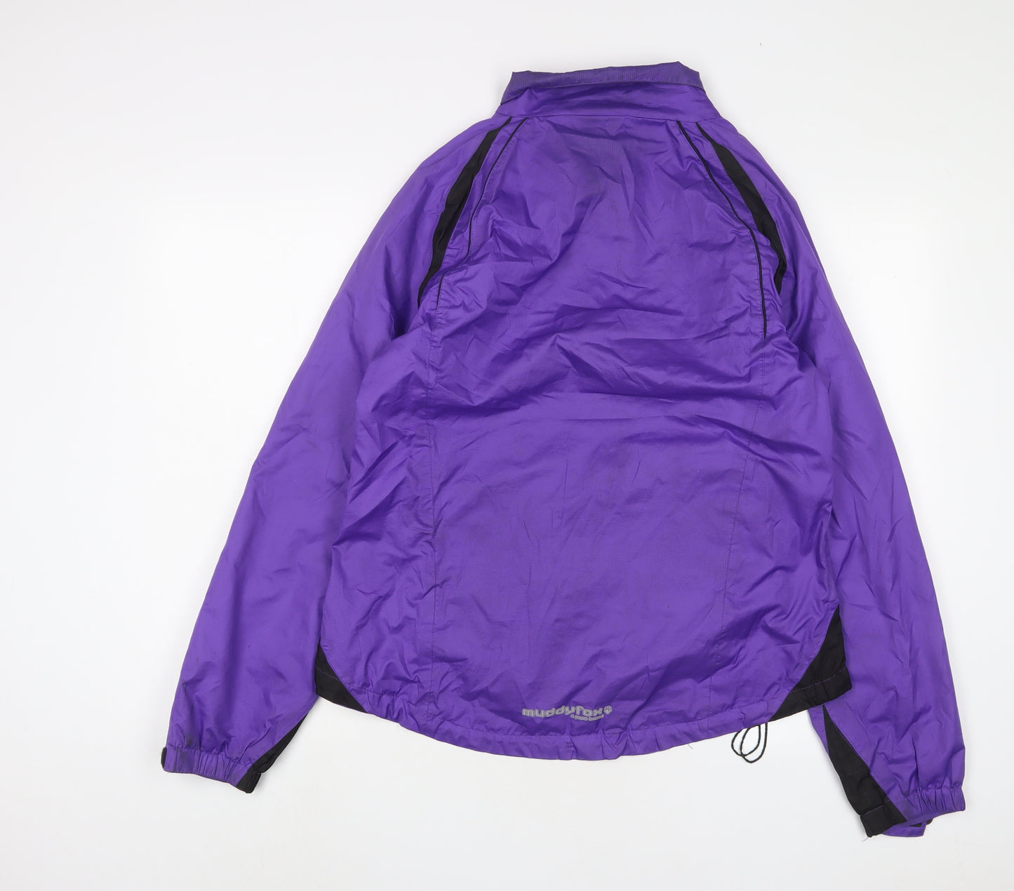 Muddy Fox Womens Purple Jacket Size 16 Zip - Cycling