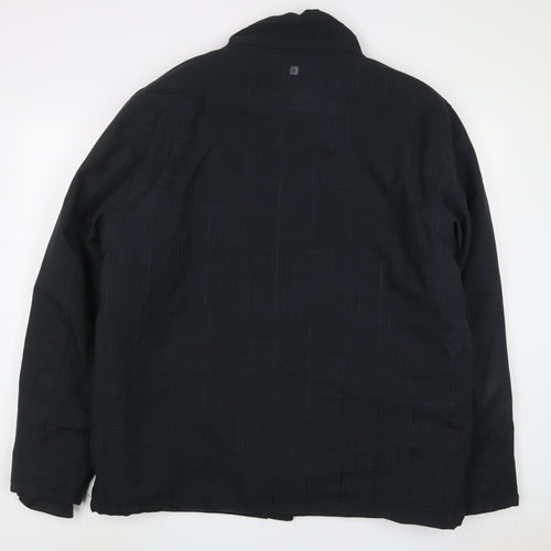 Mountain Warehouse Mens Black Jacket Coat Size XL Zip