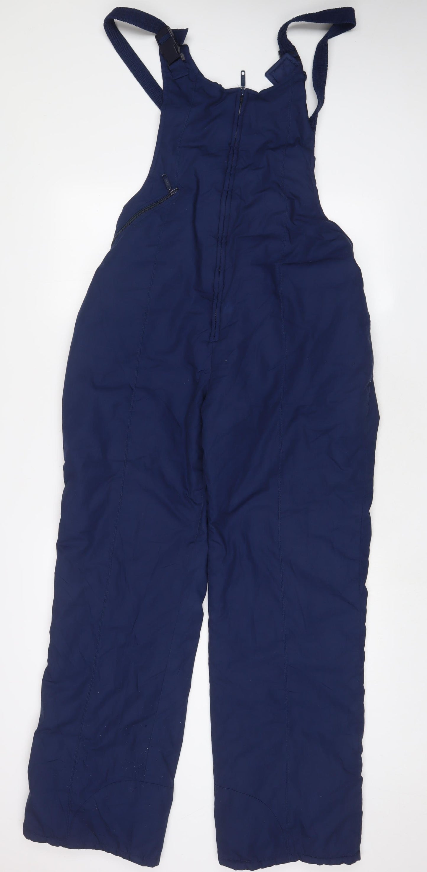 Alpine Design Mens Blue Polyester Rain Trousers Trousers Size L L32 in Regular Zip