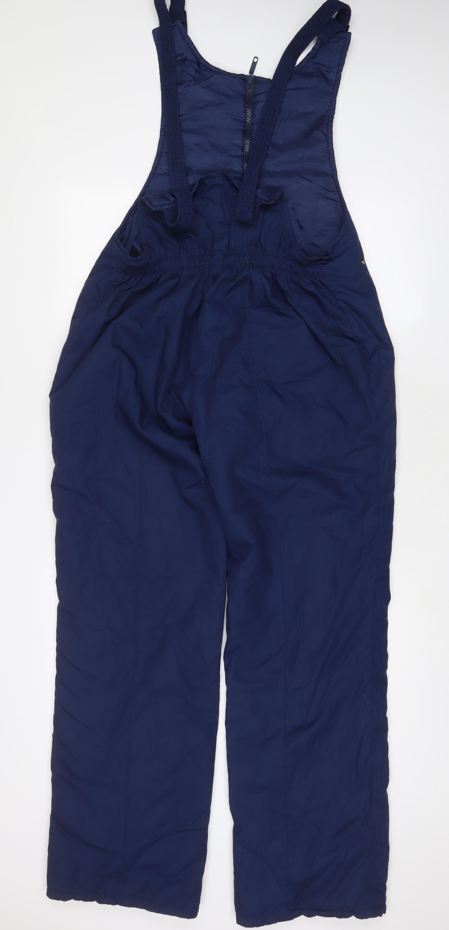 Alpine Design Mens Blue Polyester Rain Trousers Trousers Size L L32 in Regular Zip