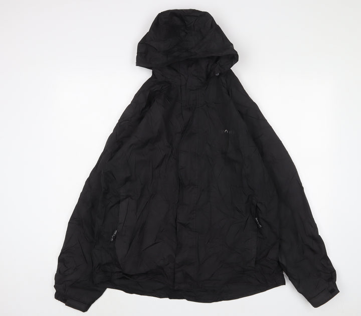 Granite Mens Black Jacket Coat Size S Zip