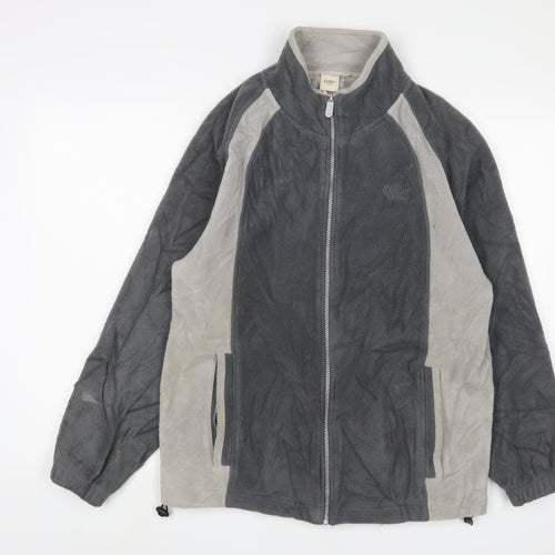 Cotton Traders Mens Grey Jacket Size S Zip