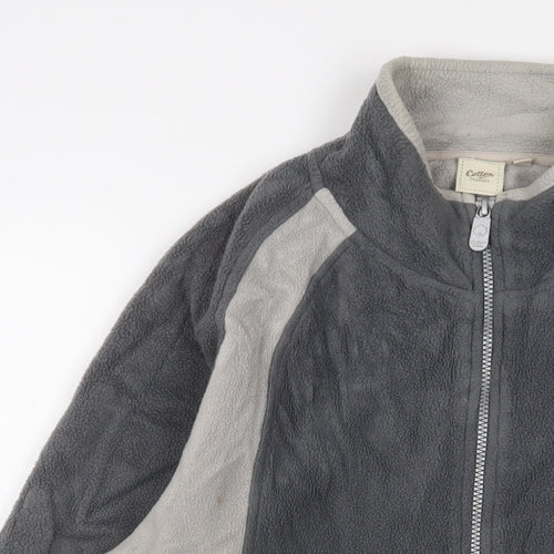 Cotton Traders Mens Grey Jacket Size S Zip