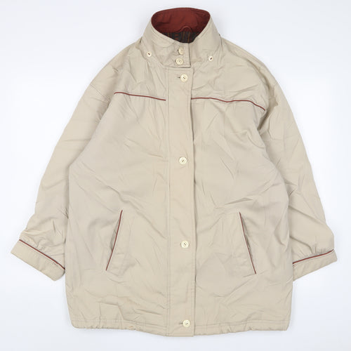 Dannimac Mens Beige Jacket Size L Zip