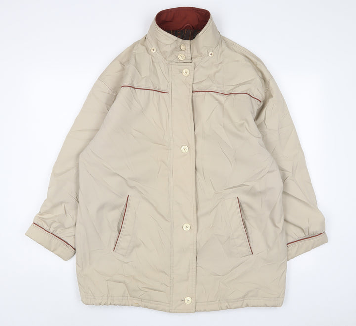 Dannimac Mens Beige Jacket Size L Zip