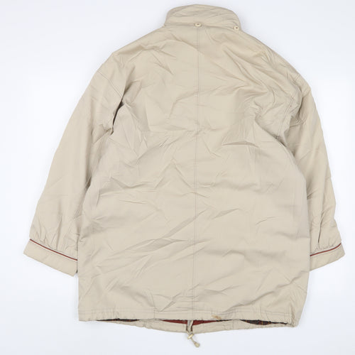 Dannimac Mens Beige Jacket Size L Zip