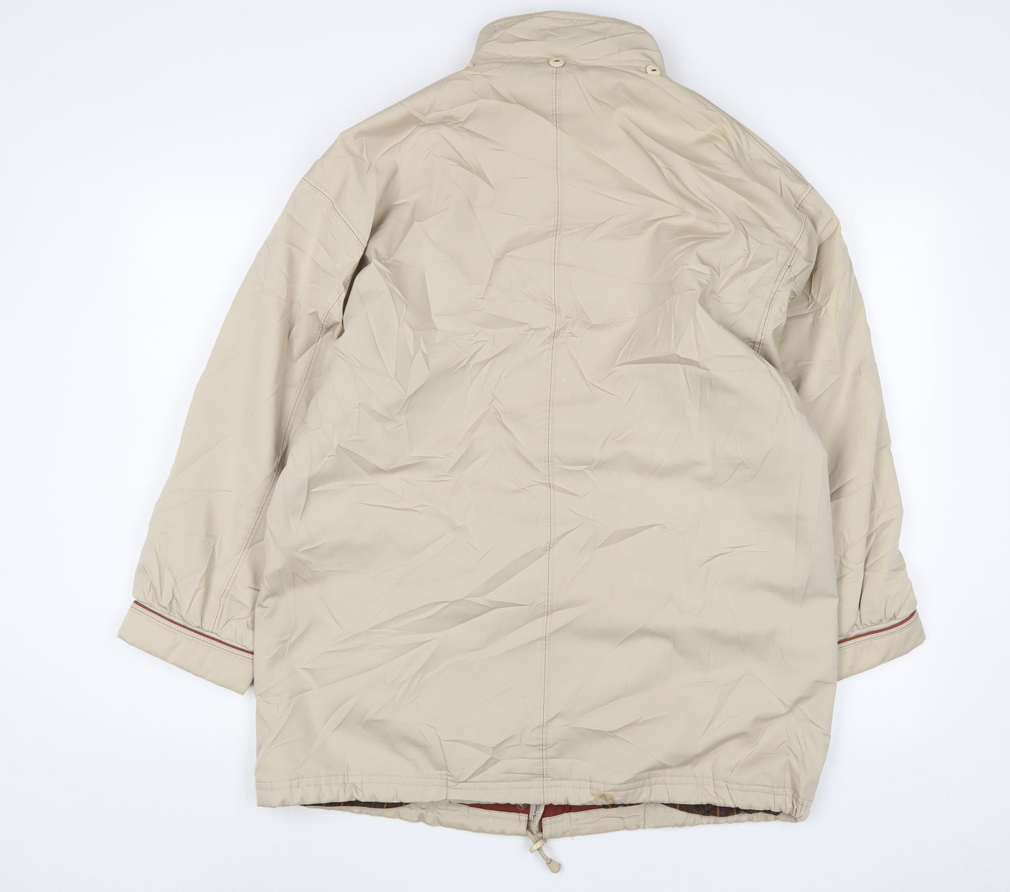 Dannimac Mens Beige Jacket Size L Zip