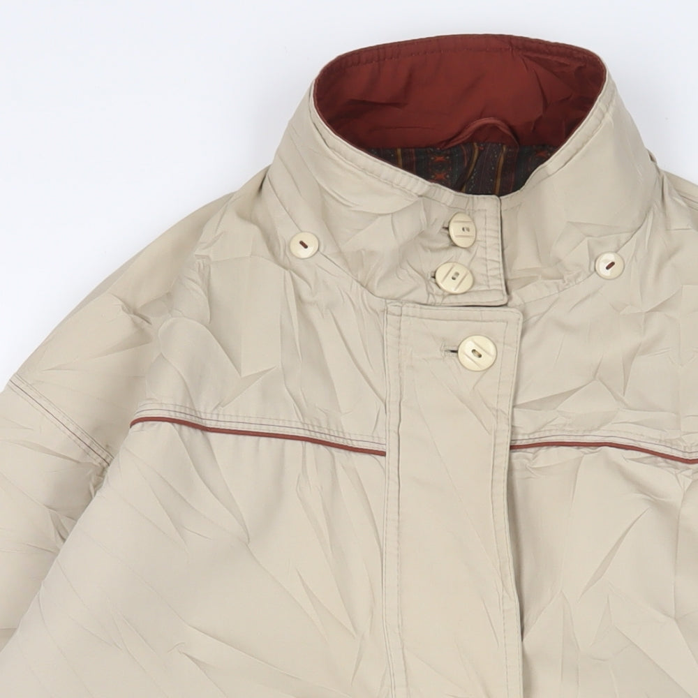 Dannimac Mens Beige Jacket Size L Zip