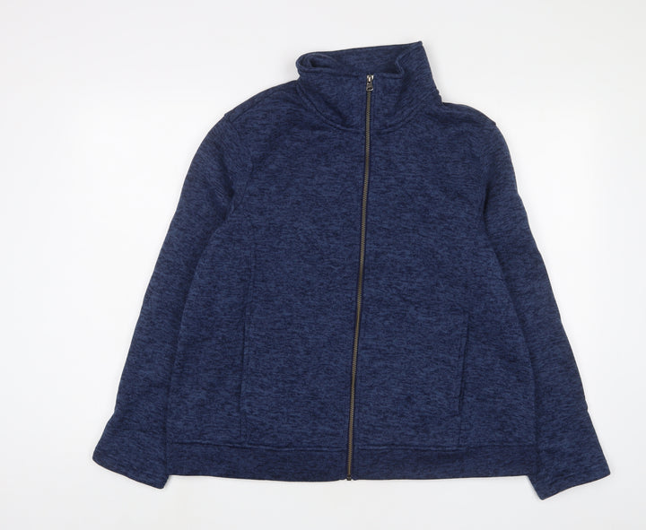 Landsend Mens Blue Jacket Size L Zip