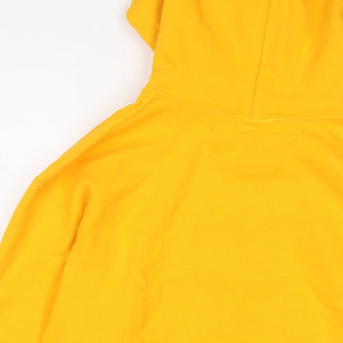Le Tour de France Mens Yellow Cotton Pullover Hoodie Size S - 2014