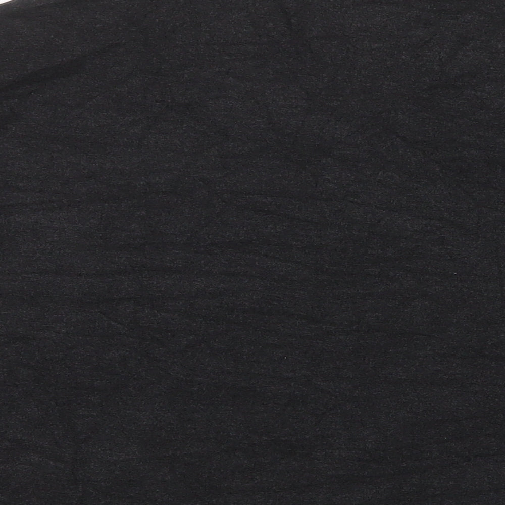 Faceplantdreams Womens Grey Solid Viscose Top Pyjama Top Size XL