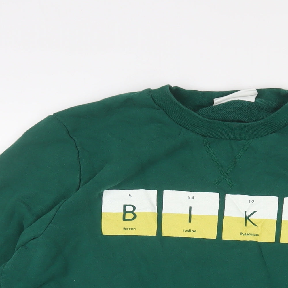 Armedangels Womens Green Cotton Pullover Sweatshirt Size M Pullover