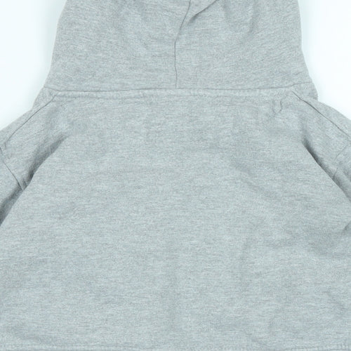 Tottenham Hotspur F.C. Boys Grey Polyester Pullover Hoodie Size 3-4 Years - Logo