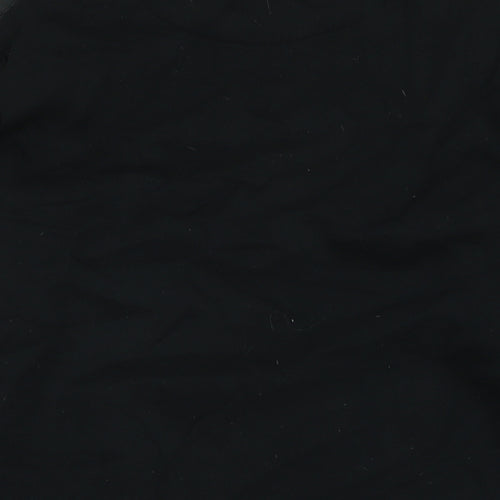 boohoo man Mens Black Polyester Pullover Sweatshirt Size M - Official Man