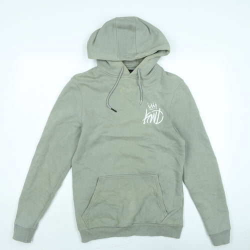 Kings will dream Womens Green Polyester Pullover Hoodie Size XS - KWD