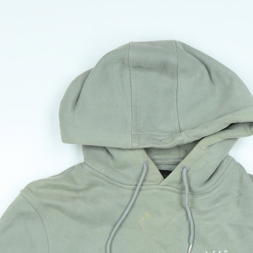 Kings will dream Womens Green Polyester Pullover Hoodie Size XS - KWD